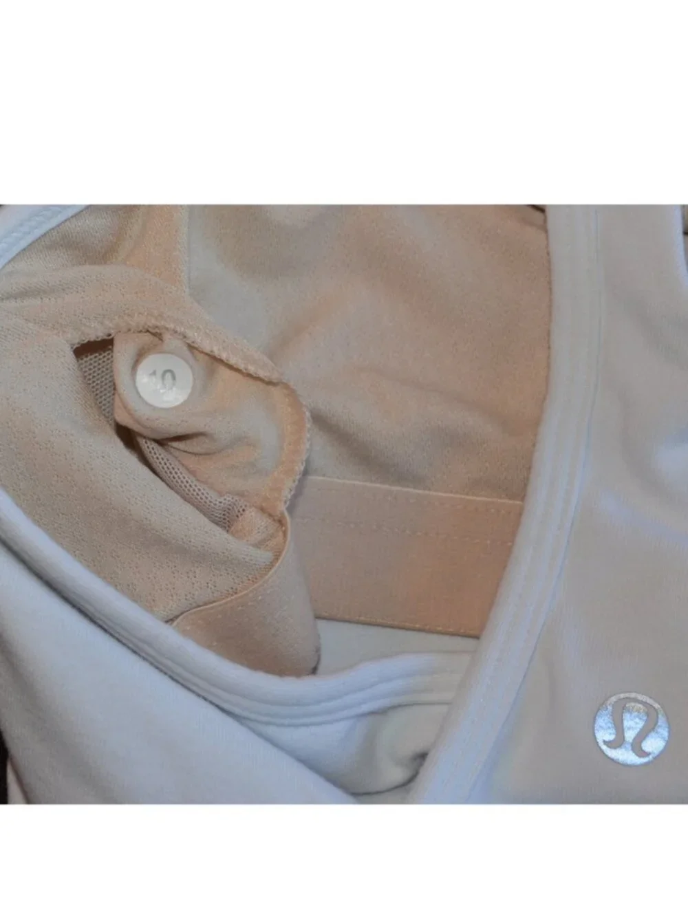 Lululemon Crossback Tank White Size 10